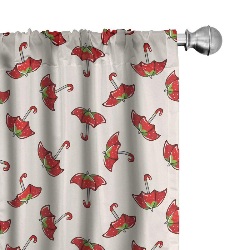 Parasol 4 panneaux East Urban Home, L 56 po x L 84 po