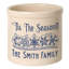 Personalized Snowflake Ornament Ceramic Pot Planter-1998225818-2003217428