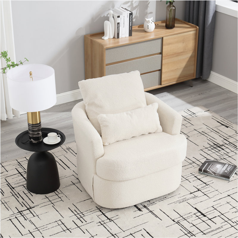 Fauteuil d'appoint Modern, Blanc Teddy Teddy