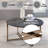 Lack & Champagne Finish Coffee Table