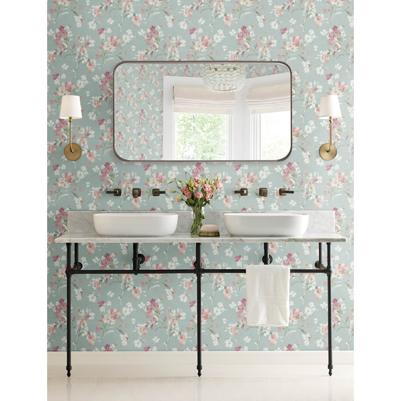 Papier peint Azalea, Rose