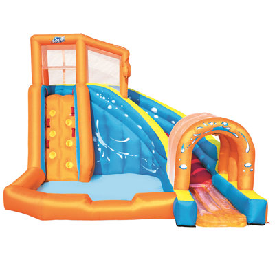 H2OGO! Huricane Tunnel Blast Mega Water Park Inflatable Slide