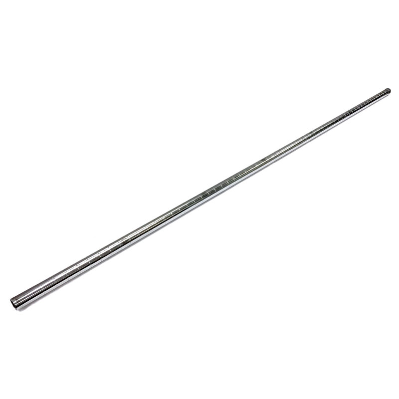 Post, Chrome, 96" H x 1.5" W x 1.5" D