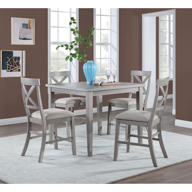 Tabouret de bar gris Uph