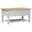 Solid Wood Coffee Table with Storage-842925322