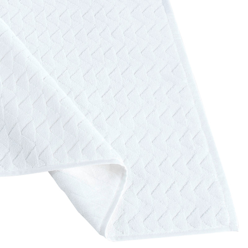 Cotton Bath Mat, White