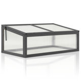 39.4" W Wooden Garden Portable Greenhouse Cold Frame