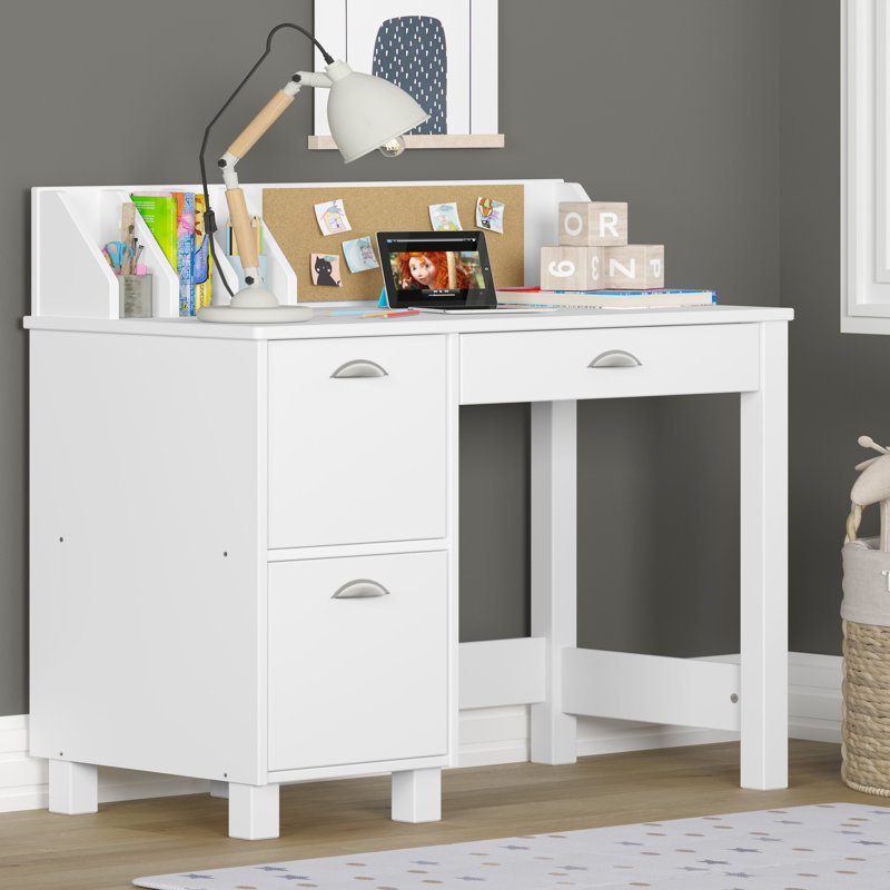 Bureau l 35,6 po avec rehausse