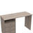 3 Drawer Computer Desk, One Shelf -Light Gray