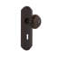 Deco Plate with Decorative Keyhole and Egg & Dart Door Knob-1301552473-1301552476