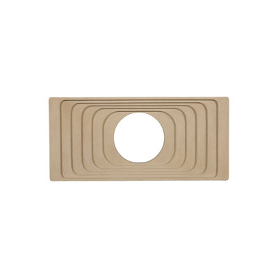 Centered Console Table, Sand Dune