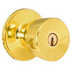 Bouton de porte avec serrure