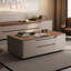 Table basse rétro en noyer minimaliste-112748564