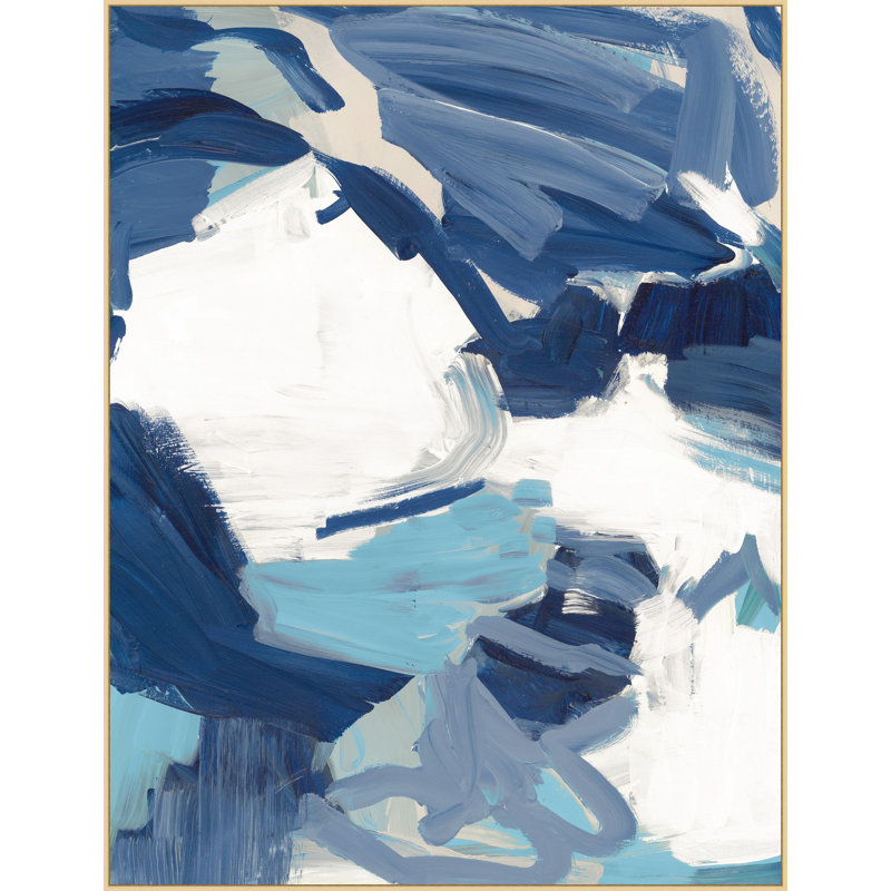 Blue Crush 3 Print by Lillian August