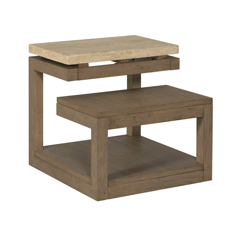 Hasmik Stone Top End Table