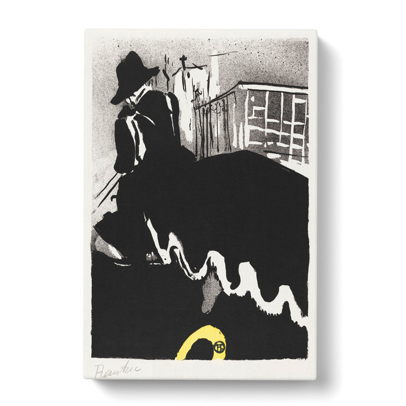 Last Ballad by Henri De Toulouse-Lautrec - Wrapped Canvas Print, 60cm H x 40cm W x 3cm D