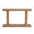 50" Minimalist Modern Console Table with Thick Tabletop & Bottom Shelf
