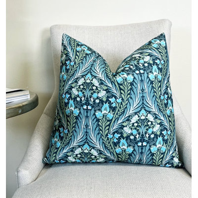 Eden Floral Throw Pillow Cover