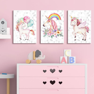 3 Piece Wrapped Canvas Print