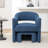 Torrence Upholstered Barrel Chair With Ottoman-549360606