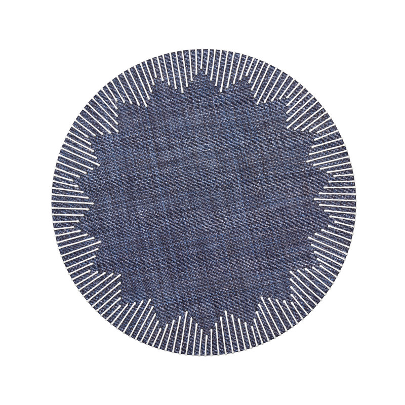 Dreamweaver Placemat, Navy/White