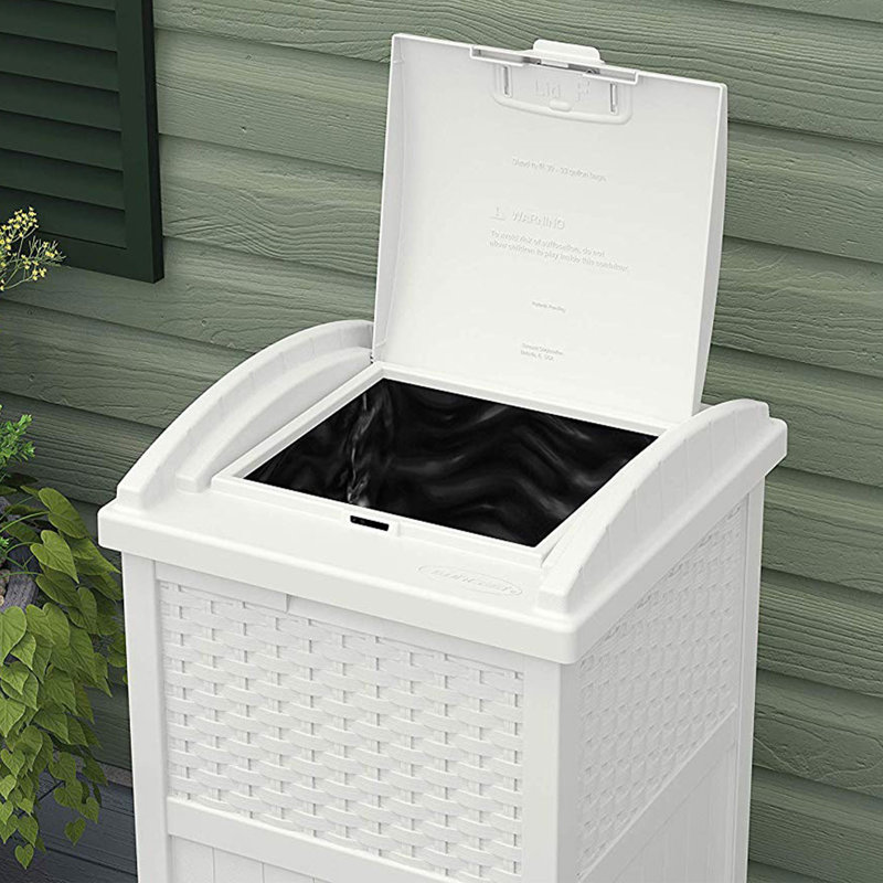 Resin - 33 Gallons, White