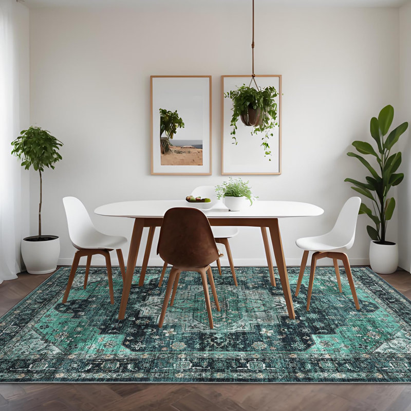 Rectangle Abstract Washable Area Rug, Rectangle 200 x 290 cm