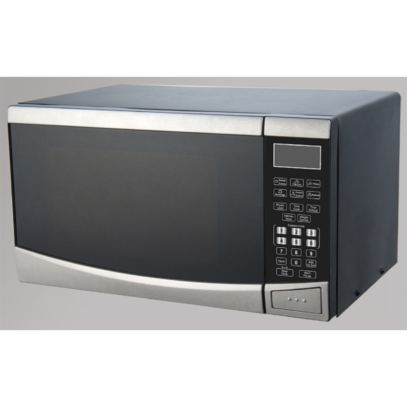 Compact Stainless Steel Digital Microwave Oven for RV, 0.9 cu. ft.