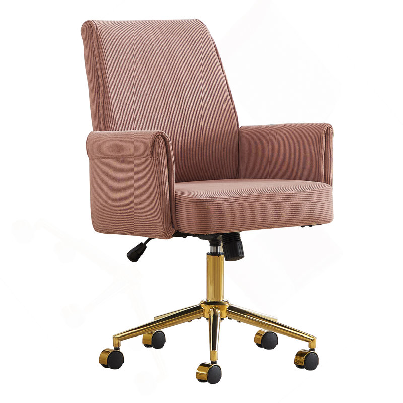 La chaise de bureau à dossier moyen, en tissu rayé et ergonomique, est un excellent choix pour travailler, étudier ou se détendre. La conception à dossier moyen offre une meilleure expérience d'assise.