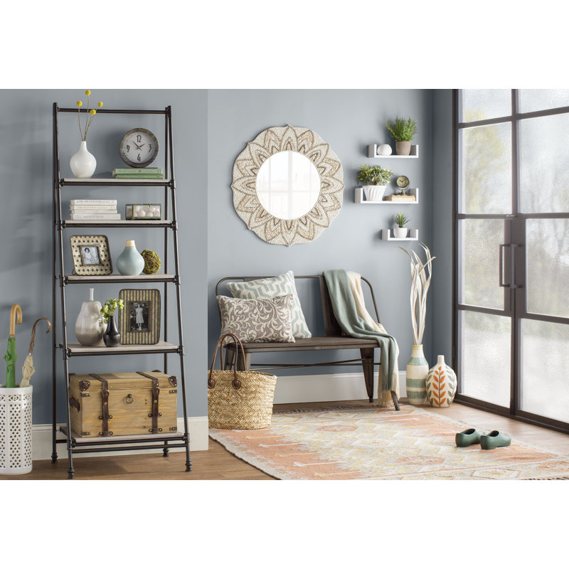 183cm H x 61cm W Ladder Bookcase