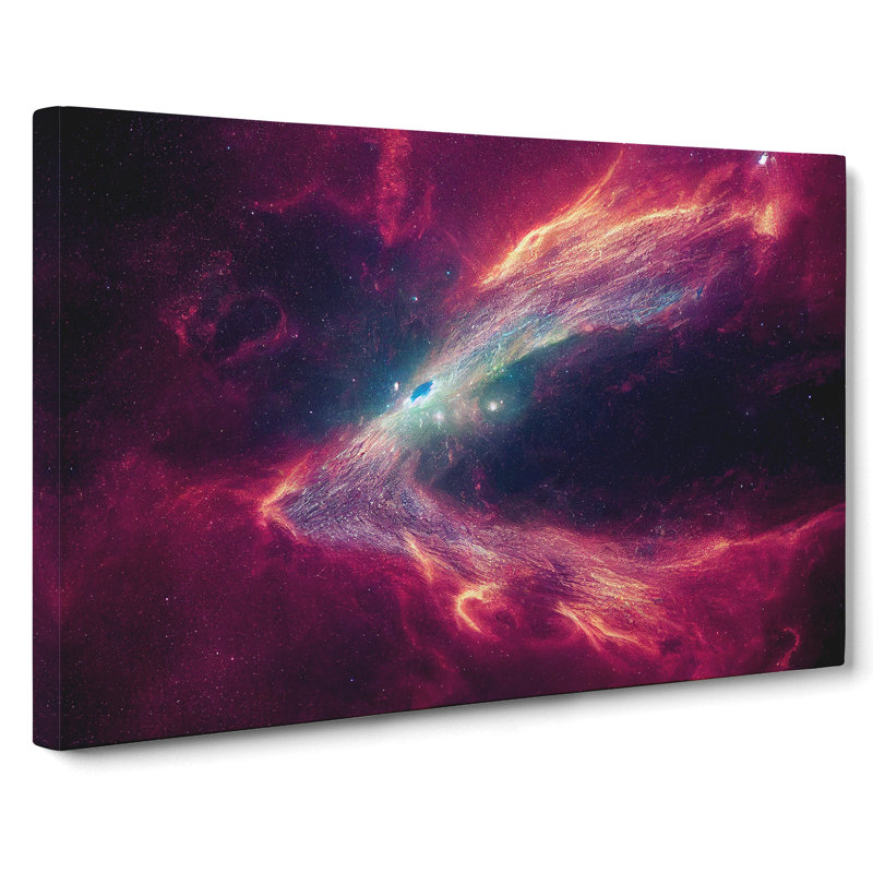 Wonderful Universe - Wrapped Canvas Print, 35cm H x 50cm W x 3cm D