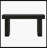 Wooden Sofa Table, 63-Inch Console Table For Entryway