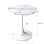Table basse octogonale avec base en métal