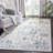 Christa Oriental Gray/Ivory Area Rug-1120683673