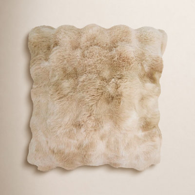 Cozy Bubble Faux Fur Pillow Cover