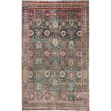Multicolored Alchemy Traditional Wool Silk Blend Rug - 9'6" x 16'1"