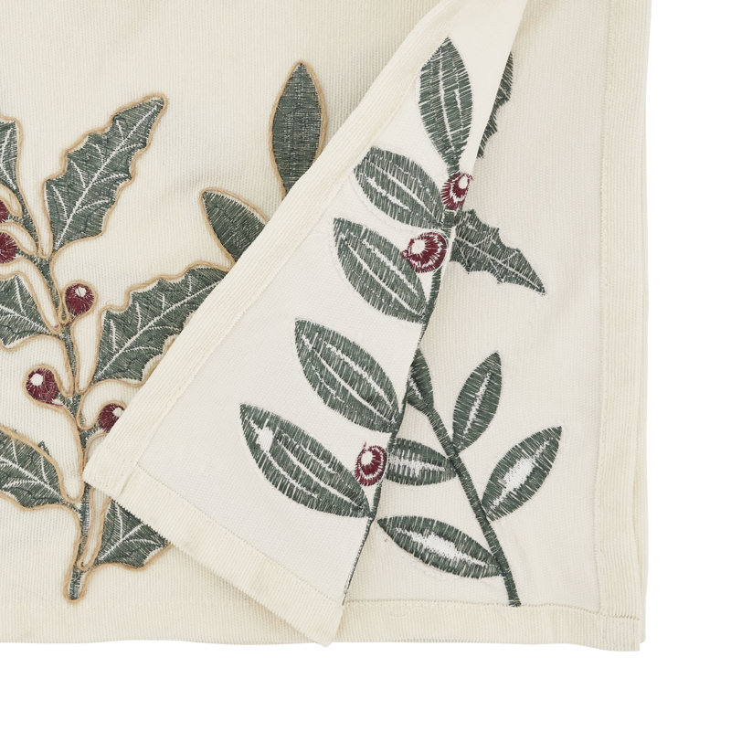 Chemin de table Whimsical Holly Berry Vine