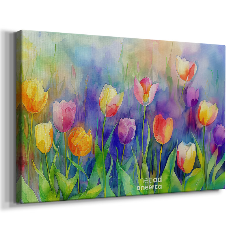 Série Floral - Cxxxxi - Cavas enveloppés de galerie, 18 x 27