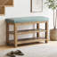 Banc de rangement pour chaussures rembourré Hahnville-1948381859-1948381858
