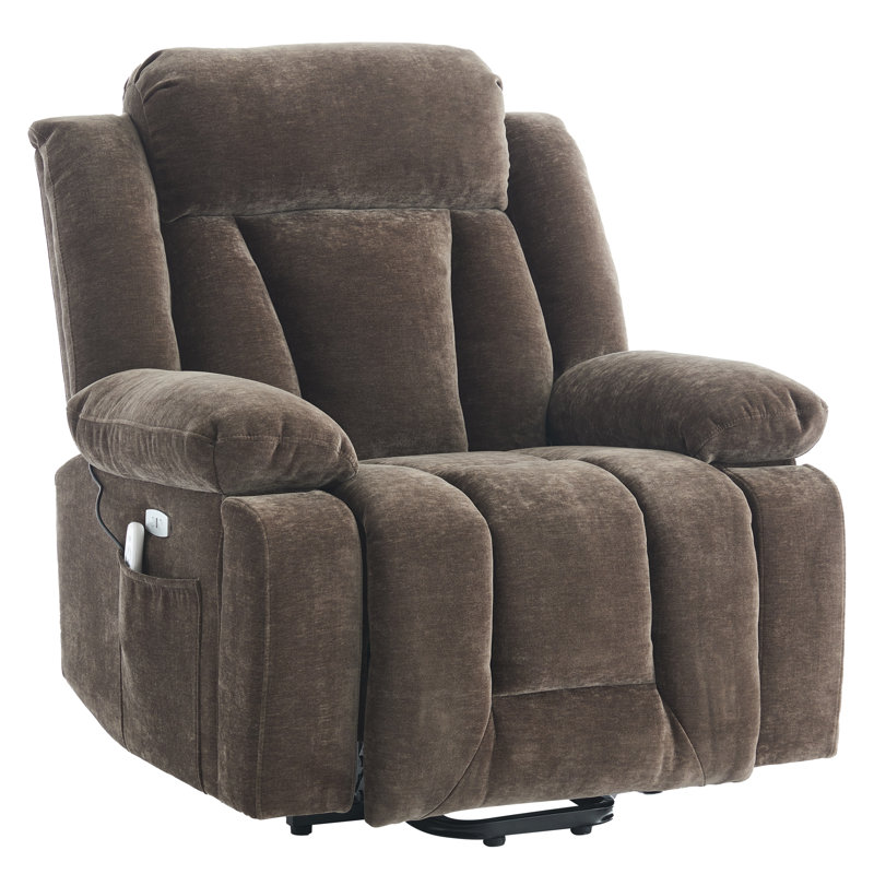 95cm Wide Standard Recliner, Brown