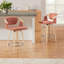 Tabouret de comptoir pivotant 25,78 po Tonnya-1116411962-1133410746