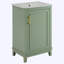 Petit meuble-lavabo moderne avec lavabo en céramique-295686031-295686129
