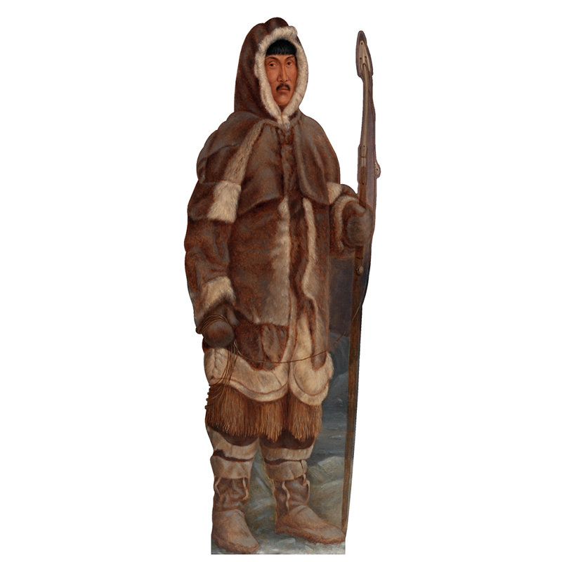 Eskimo Man Cardboard Standup