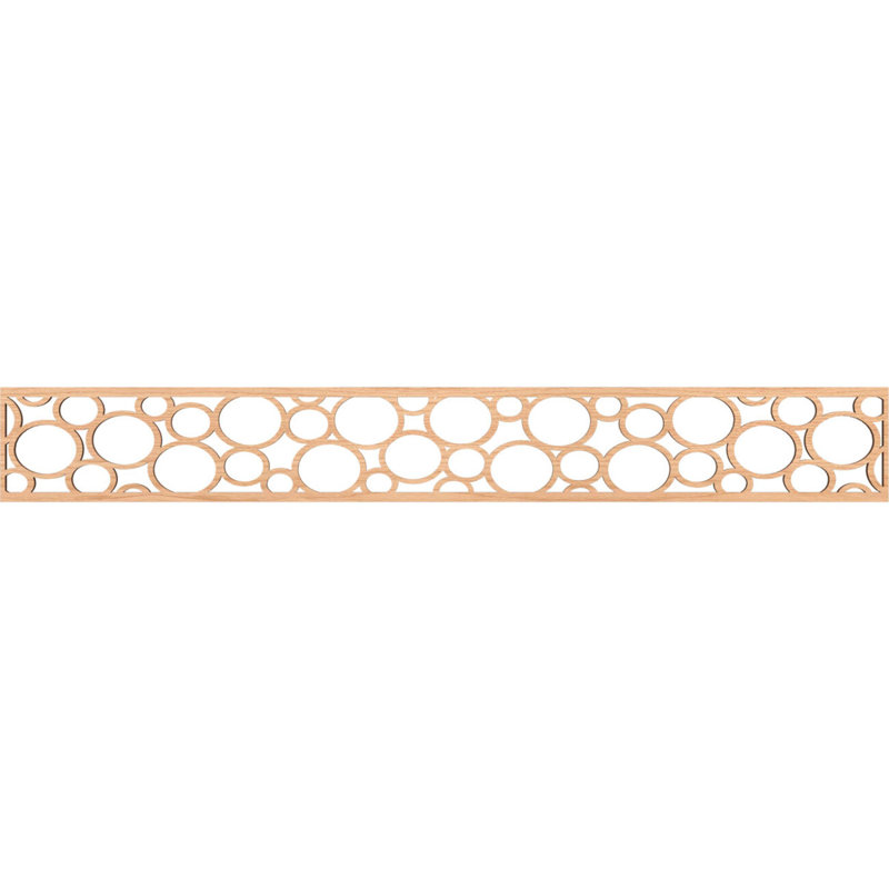 Moulure de chantournage, Noyer blanc, H 6 po x l 46,5 po x P 0,375 po