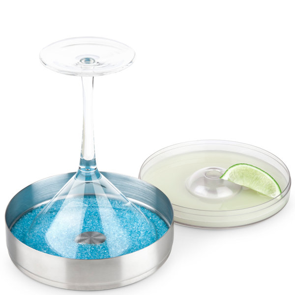 Cocktail Rimmer Set Symple Stuff 2 Piece Stainless Steel Cocktail Rimmer Set | Wayfair.co.uk