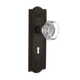 Meadows Plate with Decorative Keyhole and Waldorf Door Knob