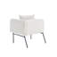 Chaise de loisir rembourrée avec tablette-1909364973