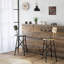 Desarae Counter Stool with Metal Frame