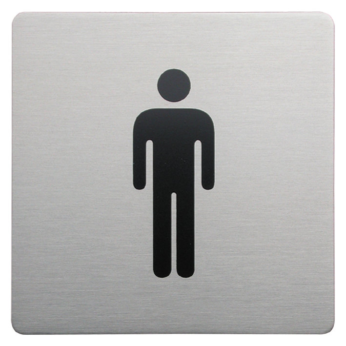 Sula Square Male Sign in Brushed