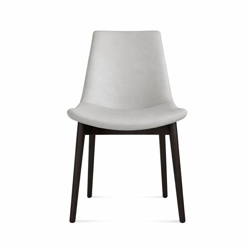 Eiffel Wood Dining Chair, Walnut, Light Gray